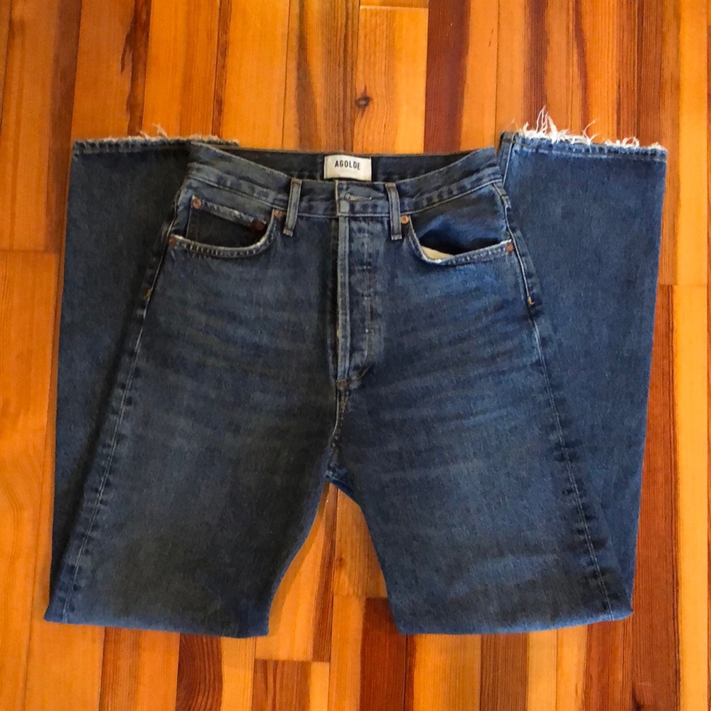 Agolde 90’s pinch waist size 24